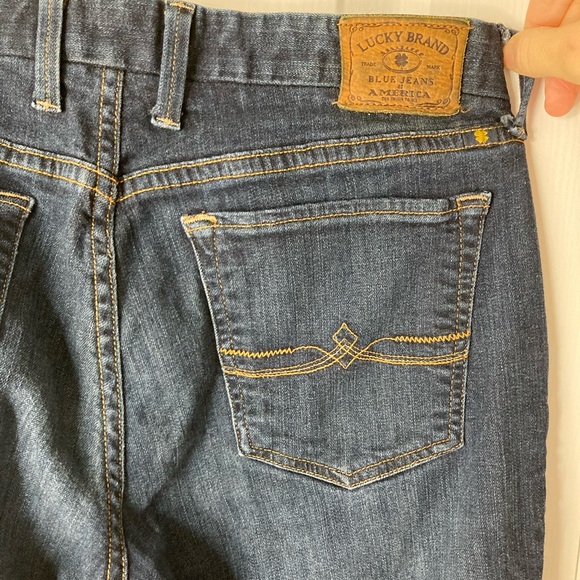 Lucky Brand Sweet Jean Straight Ankle Length Blue Jeans - Picture 10 of 13